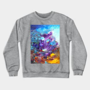 Purple Forest Crewneck Sweatshirt